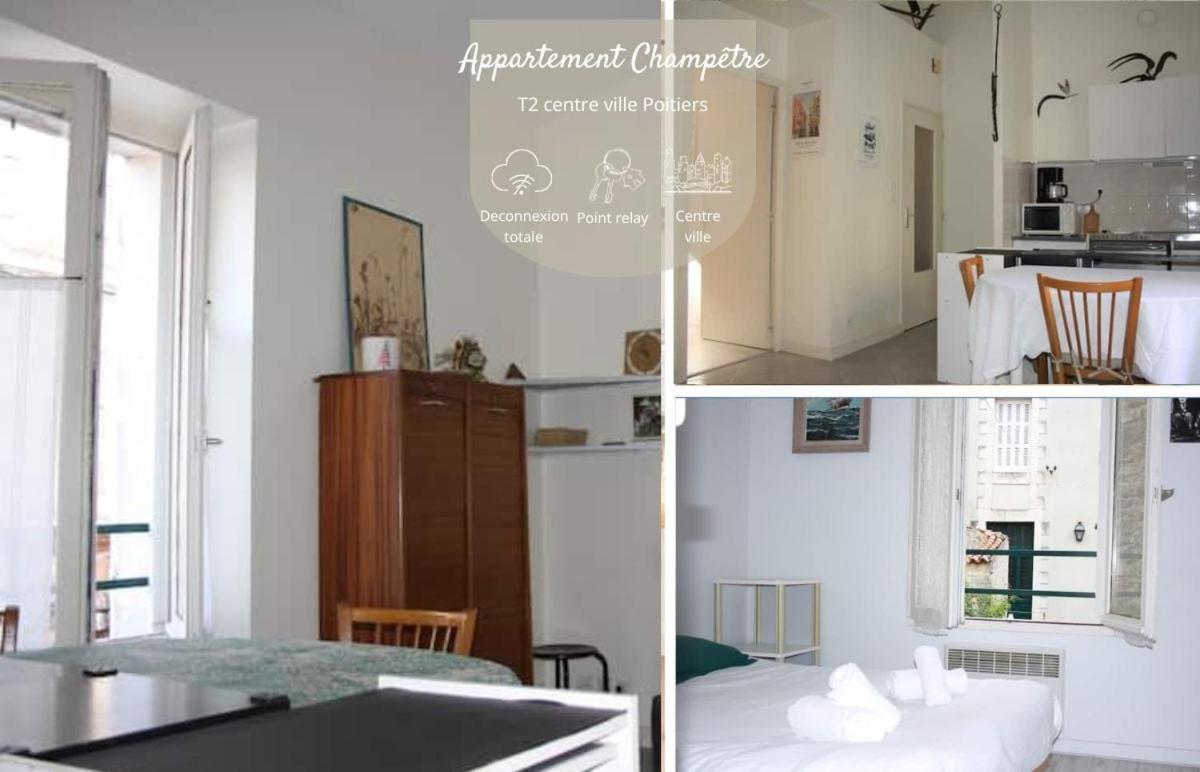 Appartement Champetre - Deconnexion Assuree Πουατιέ Εξωτερικό φωτογραφία